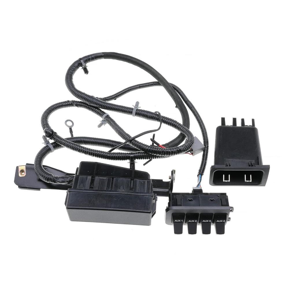 

In-Dash Auxiliary Upfitter Switch Panel 5C3Z14A303AA For Ford F250 F350 05-07
