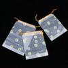 20Pcs Transparent Waterproof Travel Cosmetic Bag Towel Socks Plastic Drawstring Storage Bag Bathroom Transparent Beach