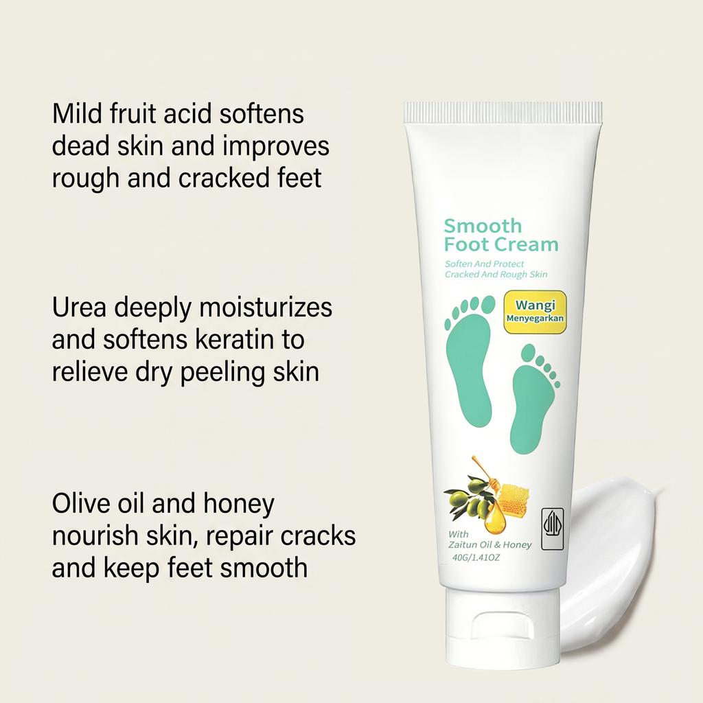 Moisturizing Foot Cream for Heel Dryness, Softening Calluses, Hydrating & Smoothing