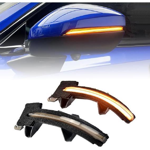 

2pcs Dynamic Turn Signal LED Side Wing Mirror Indicator Blinker Sequential Light Compatible with Hon-da Ci-vic 11th Gen. 2021 2022 FE/FL жёлтый