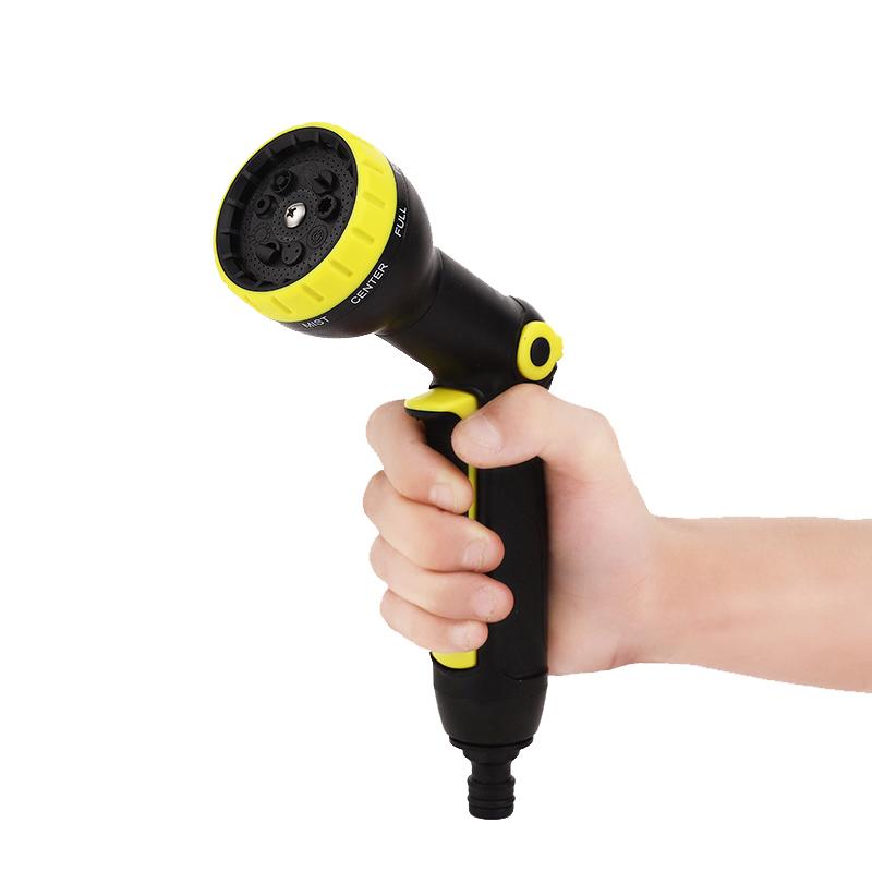 High Pressure Garden Spray Gun, Multi-Mode Hose Nozzle With Ergonomic Handle, Suitable For Cleaning And Pet Bathing
