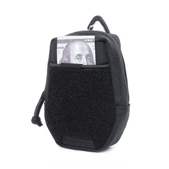 Gürteltasche, Mehrzweck-Mini-Schnallentasche mit Reißverschluss, Aufbewahrung von Reiseutensilien aus Nylon, Bergsteigen, Wandern, Gürteltasche zum Aufhängen für den Außenbereich