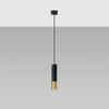 Lampa Wisząca Loopez 1 Gu10 Czarny  Sollux Sl.0952