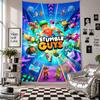 Wall TapestryStumble Guys Art Hanging Cloth Decorative Background Cover for Room Decoration