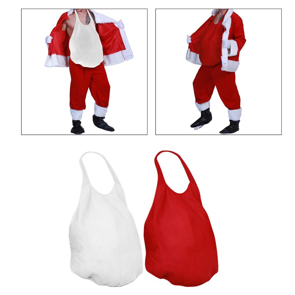 Christmas Christmas Fake Belly Unisex for Party Supplies Halloween Cosplay