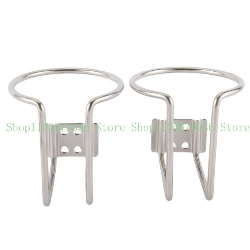 652F Stainless Cup Holder Drink Beverage Cup Storage Rack for Marine Boat-Yacht-Kayak