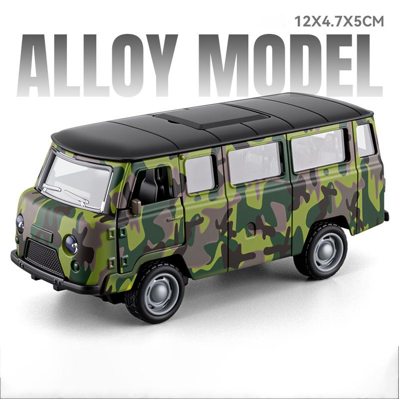1:Maßstab 36 Reise-Retro-MPV-Modell Spielzeugauto Legierungskörper Stark Langlebig Realistisches Statisches Design Modelle Spielzeug Schlafzimmerdekorationen