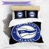 Deportivo Alaves Pattern Bedding,Quilt Set Quilt Cover Pillowcase Home Birthday Gift (1*duvet Cover+2*pillowcase,without Core)