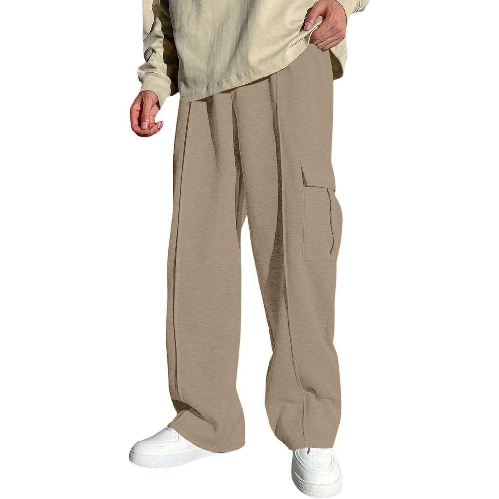 Men's  Loose  Leisure  Wide Legs  Trousers