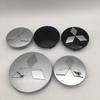 4pcs 3D 60mm 81mm for Mitsubishi Car Wheel hub emblem Center Cap Badge covers sticker Decals styling auto Accessories
