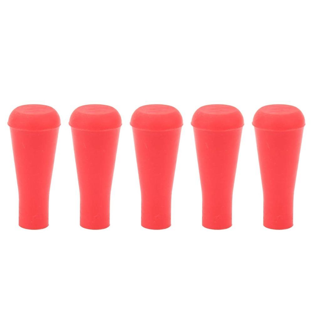 5PCS 6mm Soft Rubber Arrowheads Blunt Safety Points Safety Arrowheads Indoor Training