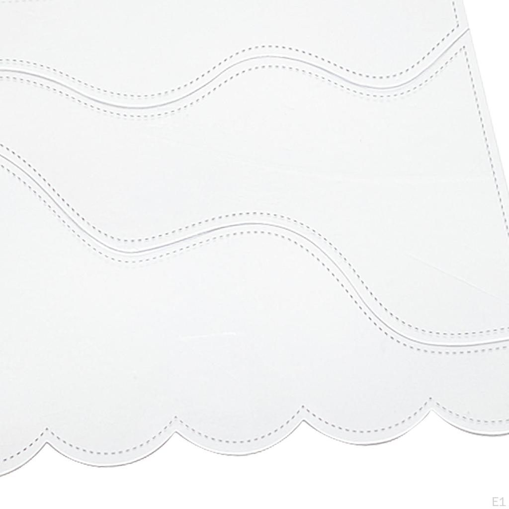 3Pcs Quilting Ruler Shape Templates Patchwork Transparent DIY Arcrylic Styling Tool Kit Durable for