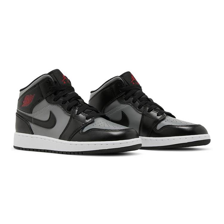Jordan 1 Mid Shadow Red GS 554725-096