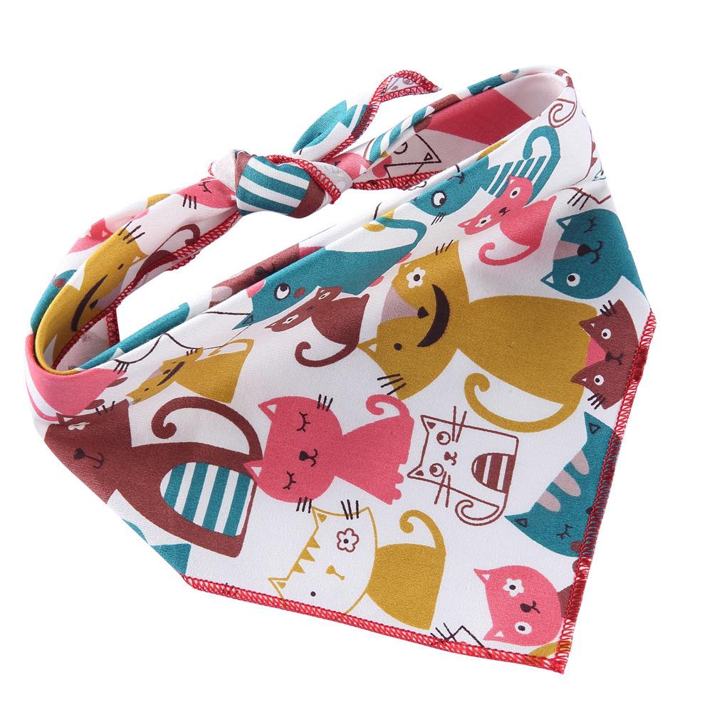 Popular Pet Scarf Triangle Scarf Urban Dog Carnival Husky Satsuma Large Dog Birthday Saliva Scarf