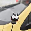 1 Pcs Red Shirt Devil Antenna Topper Eva Decorative Car Topper Balls Black