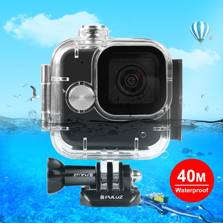 

For GoPro Hero11 Black Mini PULUZ 40m Waterproof Housing Protective Case with Buckle Basic Mount & Screw (Transparent)