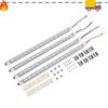 12V Interior LED Light Bar 48 Leds Strip Lights With Switch And Magnets 6500K White Light For Car Van RV With US Plug