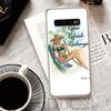 Mädchen Flamingo Sommer Strand Hülle Für Samsung Galaxy S23 S22 S24 S25 Ultra Handyhülle S21 Plus S20 FE S10 + S25Ultra Druck Fundas