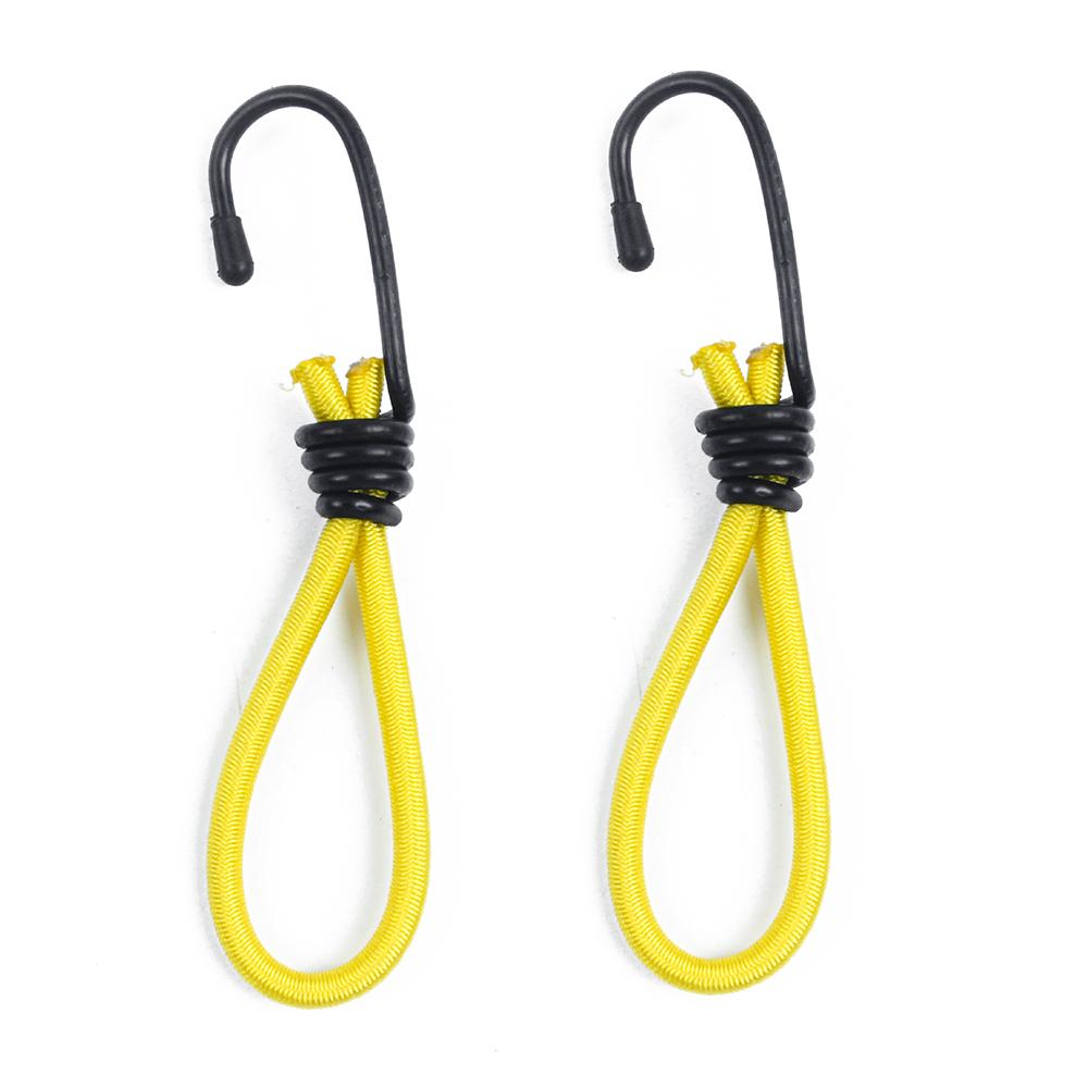 Outdoor Camping Tent Elastic Rope Buckle Bungee Rope Set with Hooks Suitable for Fixing Tar Tent Canopy Boat Hiking Accessories