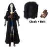 Wonder Diana Woman Prince Cosplay Cape Belt Set Halloween Party Performance