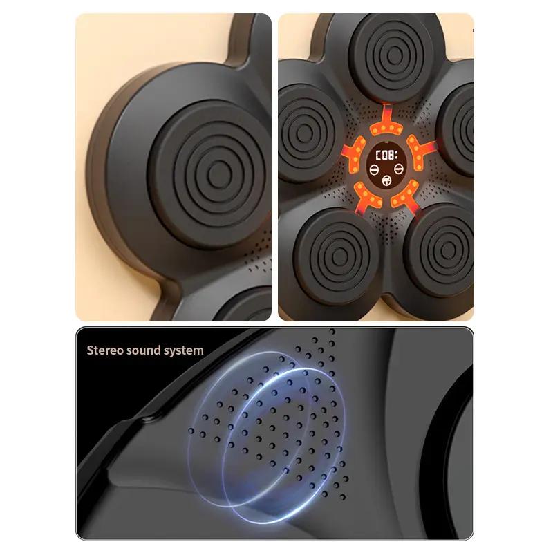 Smart Music Boxing Machine Wall Target Bluetooth Sandbag Relaxing Reaction Training Target Boxing Agility Reaction for Kid Adult