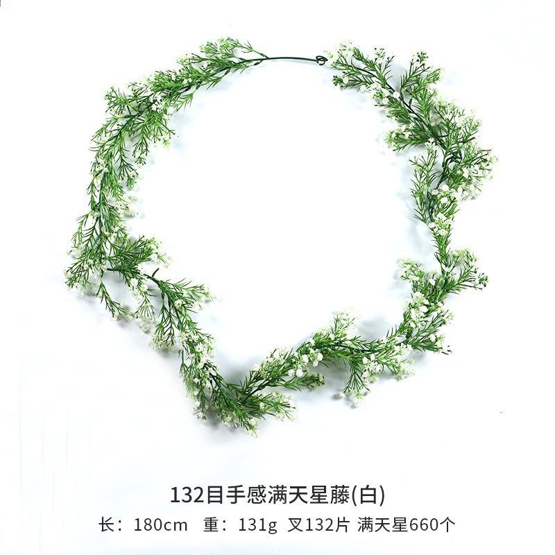Hotel Wedding Photo Simulation Wreath Storefront Decoration Simulation Plant Door Decoration Pendant Green Plants