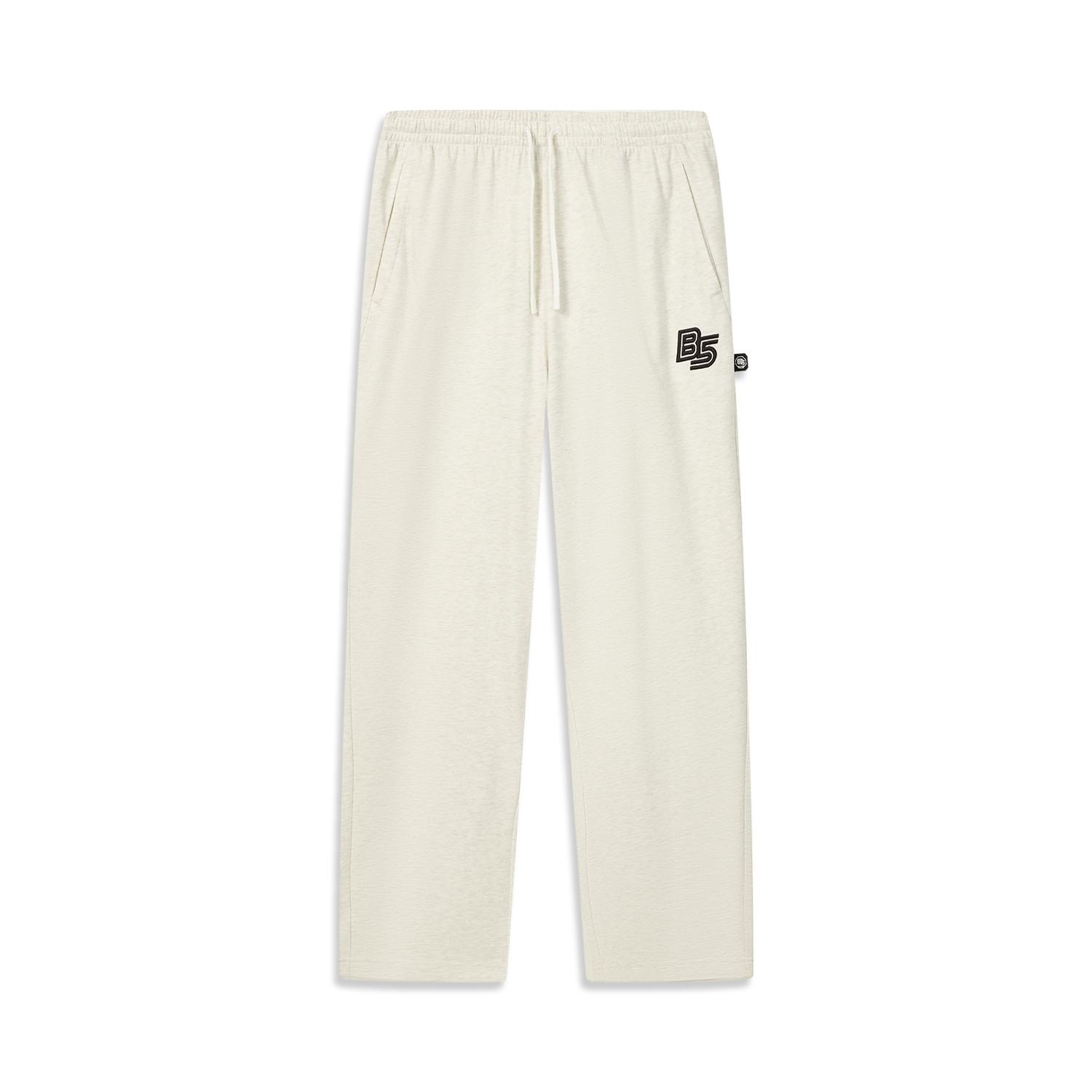 Li-Ning Fashionable Simple Lace-Up Comfortable Versatile Casual Pants Men bottoms AKLW297-1 S