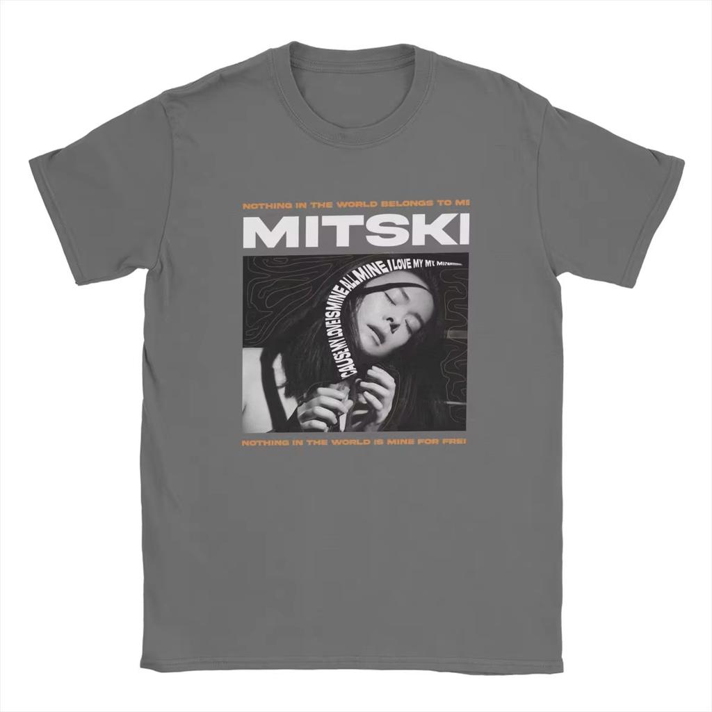 Mitski Music Romantic T Shirt Album Chic Harajuku Cotton Clothes Awesome Short Sleeve Round Neck Tee Shirt Summer T-Shirts Loose