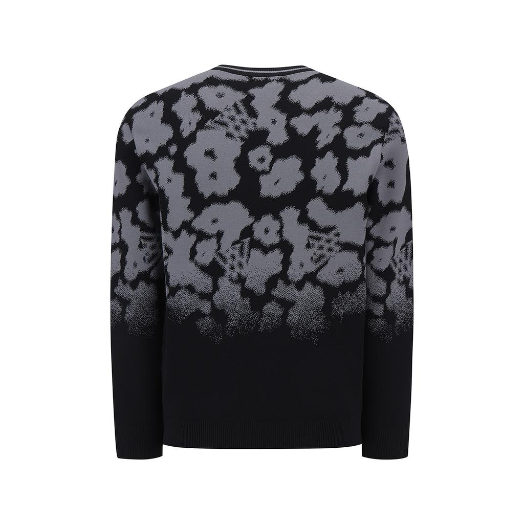 ANEW GOLF Men Fa Flower Pattern Sweater_Bk