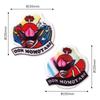 Pioneer Bustaro Sentai Don Brothers Donmomotaro Patch 2 Pieces Width 35mm X Height 35mm Dual Use Type Seal/Iron BAN650-BAN83