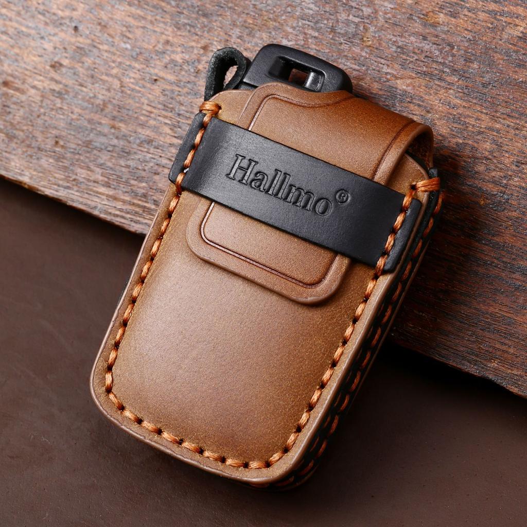 Coque de Clé de Voiture en Cuir Porte-clés Coquille Protecteur pour Toyota Camry Rav4 Noah Sienta Voxy 80 Harrier Alphard Ah20 Land Cruiser