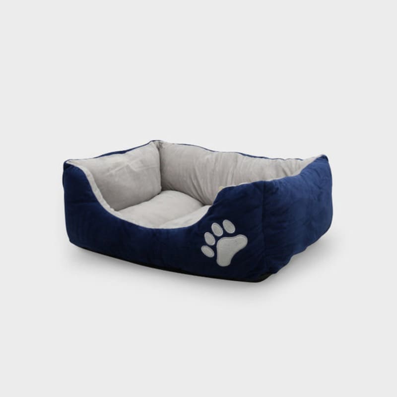 [Haustier] Zweifarbiges quadratisches Bett 50X40Cm