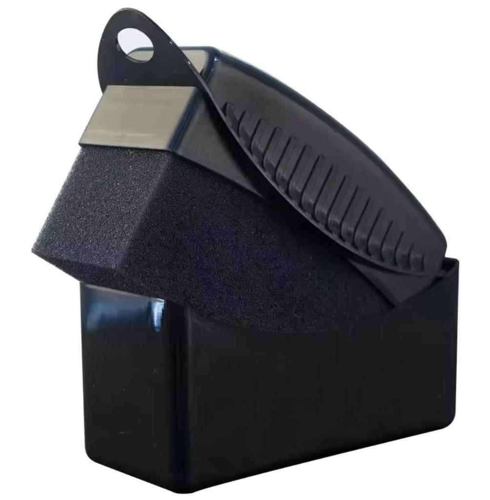 2Piece Car Tires Waxing Polishing Cleaning Wipe Washing Tire Tyre Wheel Rim Trim Contour Detailing Dressing Shine Pad Sponge