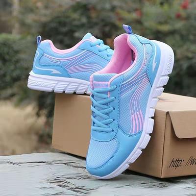 Scarpe Sportive da Donna in Rete Primavera ed Estate Scarpe da Viaggio Scarpe da Corsa Leggere Antiscivolo Scarpe in Rete