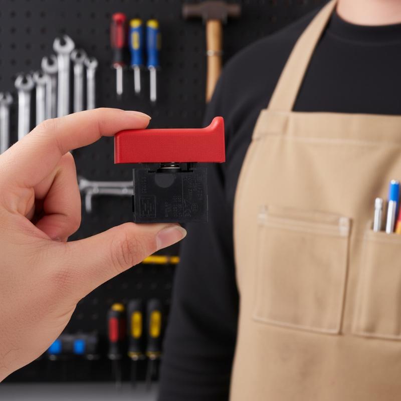 FA7-10/2 Lockless Electric Hammer Trigger Switch Power Button Ergonomic Design for Construction Site Tools