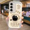 Cute Coffee Cat Cartoon Phone Case For Samsung Galaxy A36 A35 A34 A33 A32 5G A31 A30 A24 A23 A22 A16 A12 A50S M55 Silicone Cover
