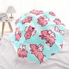 1pc Flying Pigs Automatic Folding Umbrella Portable Collapsible Design, 8-Rib Iron Frame, Durable Fabric, All-Season Casual Outdoor 149