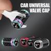 ARE4  4Pcs Car Metal Carbon Fiber Wheel Tire Valve Tyre Dust Caps Badge For Nissan GTR Nismo X-trail Qashqai Leaf Note Juke Sentra
