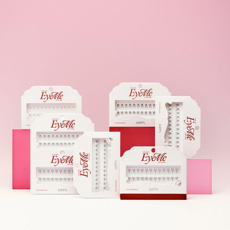 Aimi X Sang-eun's 4 types of eyelash extensions, 8 pieces in a large capacity set