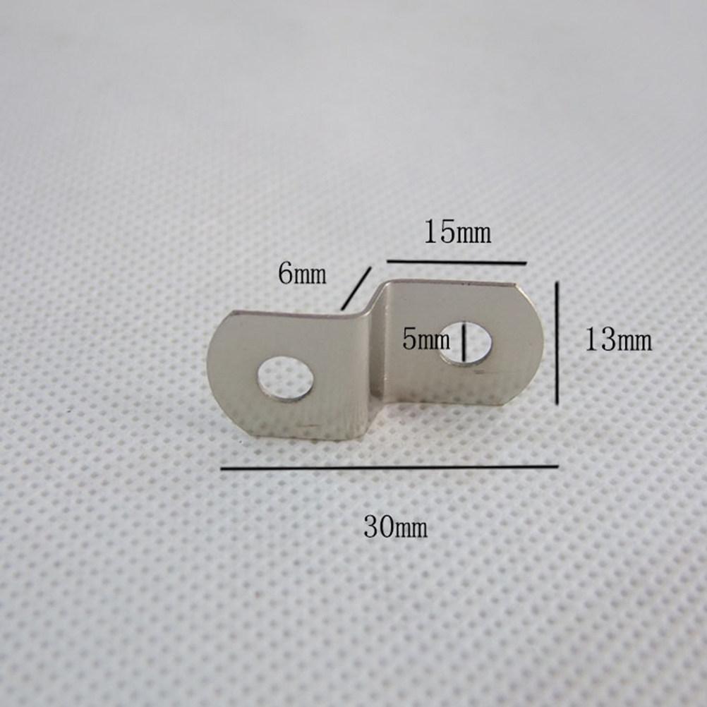 

130Pcs Picture Frame Accessories Metal Back Plates Small Nails Angled Hooks Heavy Duty Picture Hanging Kit for Photo Frames 3X1.3cm