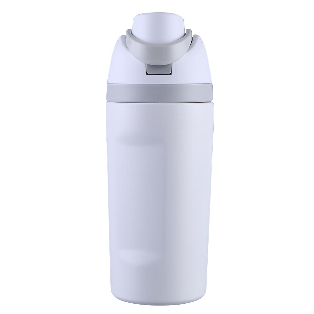 24/32oz Straw Double-Layer Insulated Cup 304 Stainless Steel Sports Water Bottle Travel Vacuum Flask for Outdoor Camping Sports