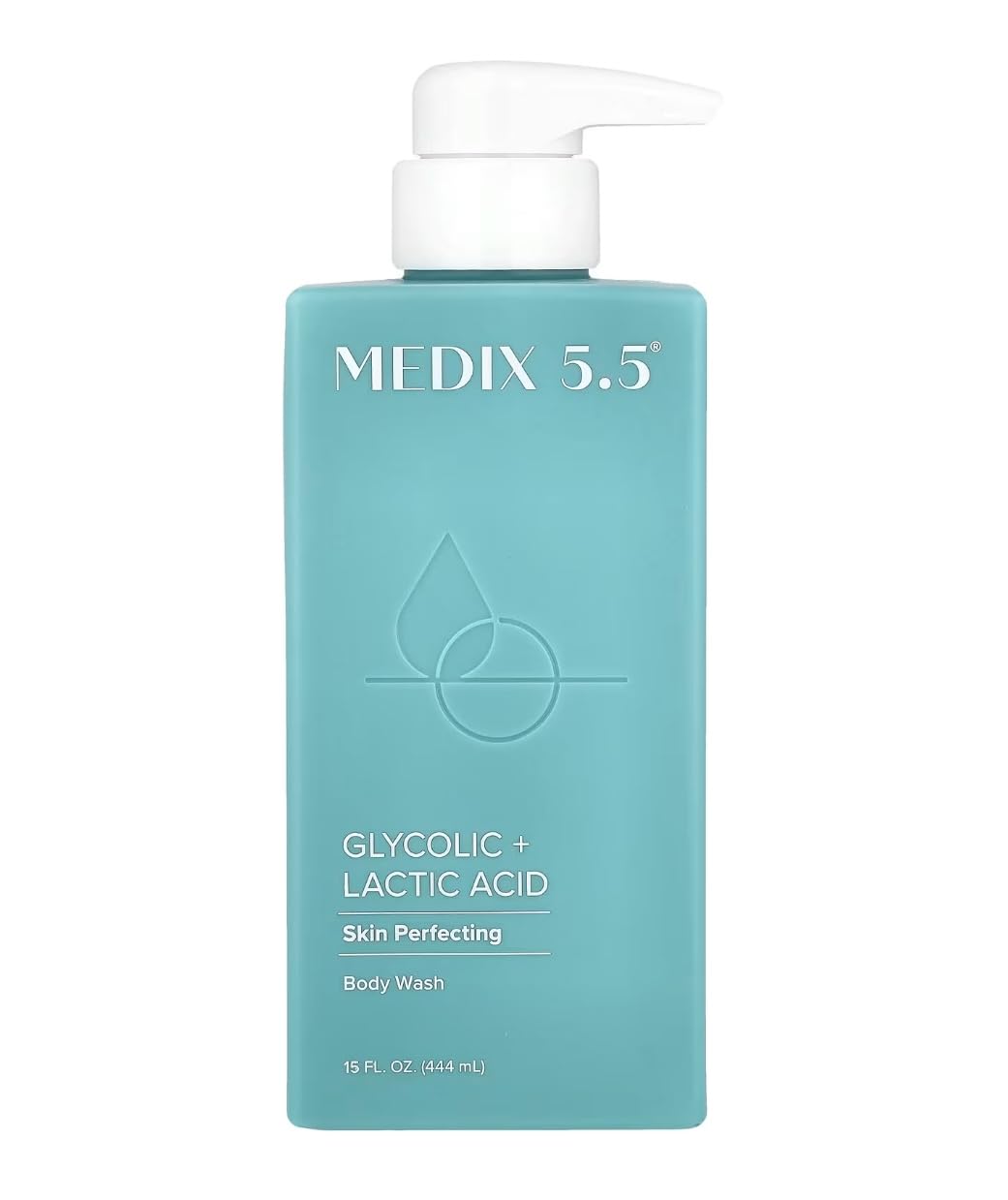 Medix 5.5 Glycolic Acid + Lactic Acid Skin Perfecting Body Wash 444ml [Product]