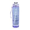 2000ml Stylish Women's Water Bottle with Straw & Scale - Portable for Outdoor & Sports
