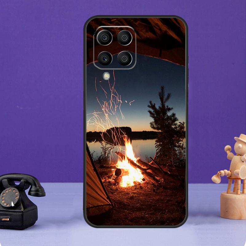 Camping Nature Mountain Case For Samsung Galaxy M55 M35 M15 M56 M36 M16 M06 M31 M13 M33 M53 M12 M32 M52 M14 M34 M54