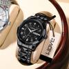 Langjue Men'S Watch Luminous Watch, Weekly Double Calendar Quartz Watch, Couple Watch