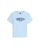 Tamijinseu Slim Fit Stretch Wavy Flag T-Shirt (T32G1Tto38Twt1C1T)
