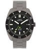 TIMEX Orologio da Expedizione Pioneer Titanio GMT Automatico Resistente all'Acqua 200M Vetro Zaffiro Quadrante Nero Uomo TW2Y63800