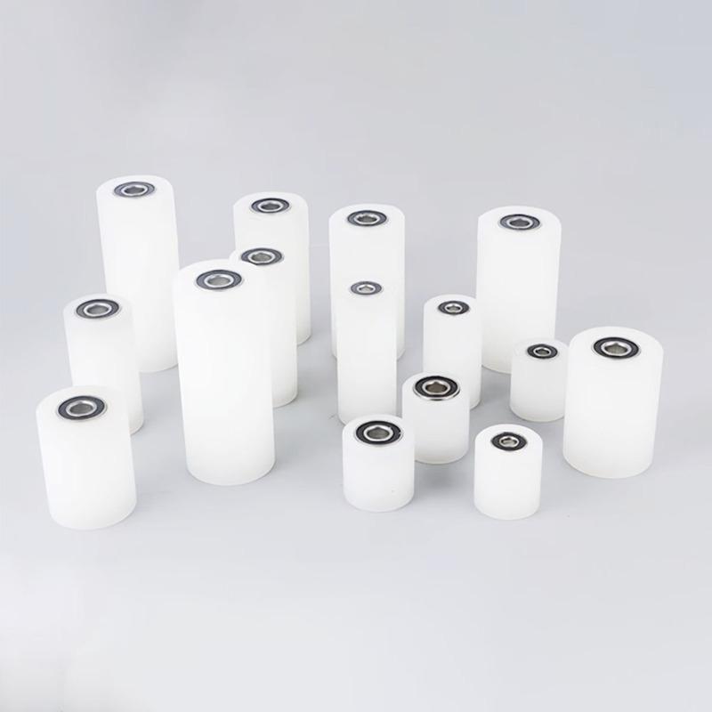 Conveyor Belt Nylon Bearing Pulley / Wear-Resistant Guide Pulley Accessories