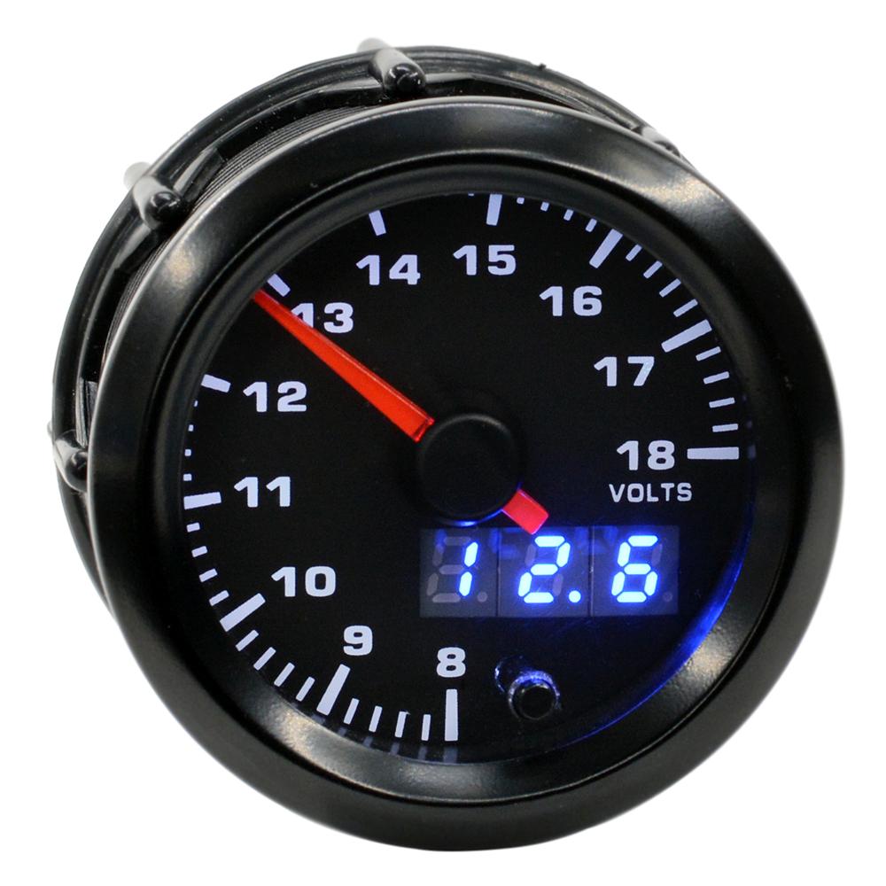 Dragon 52mm Auto 7 Farben LED Doppelanzeige Ladedruck Wassertemperatur Öltemperatur Druckanzeige Volt Luft-Kraftstoff-Verhältnis EGT Gas Drehzahlmesser RPM Anzeige