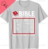 Bibel Notrufnummern Lustiges Christliches Bibel Jesus T-Shirt Unisex Sommer Streetwear Tops Sommer Baumwolle Tops